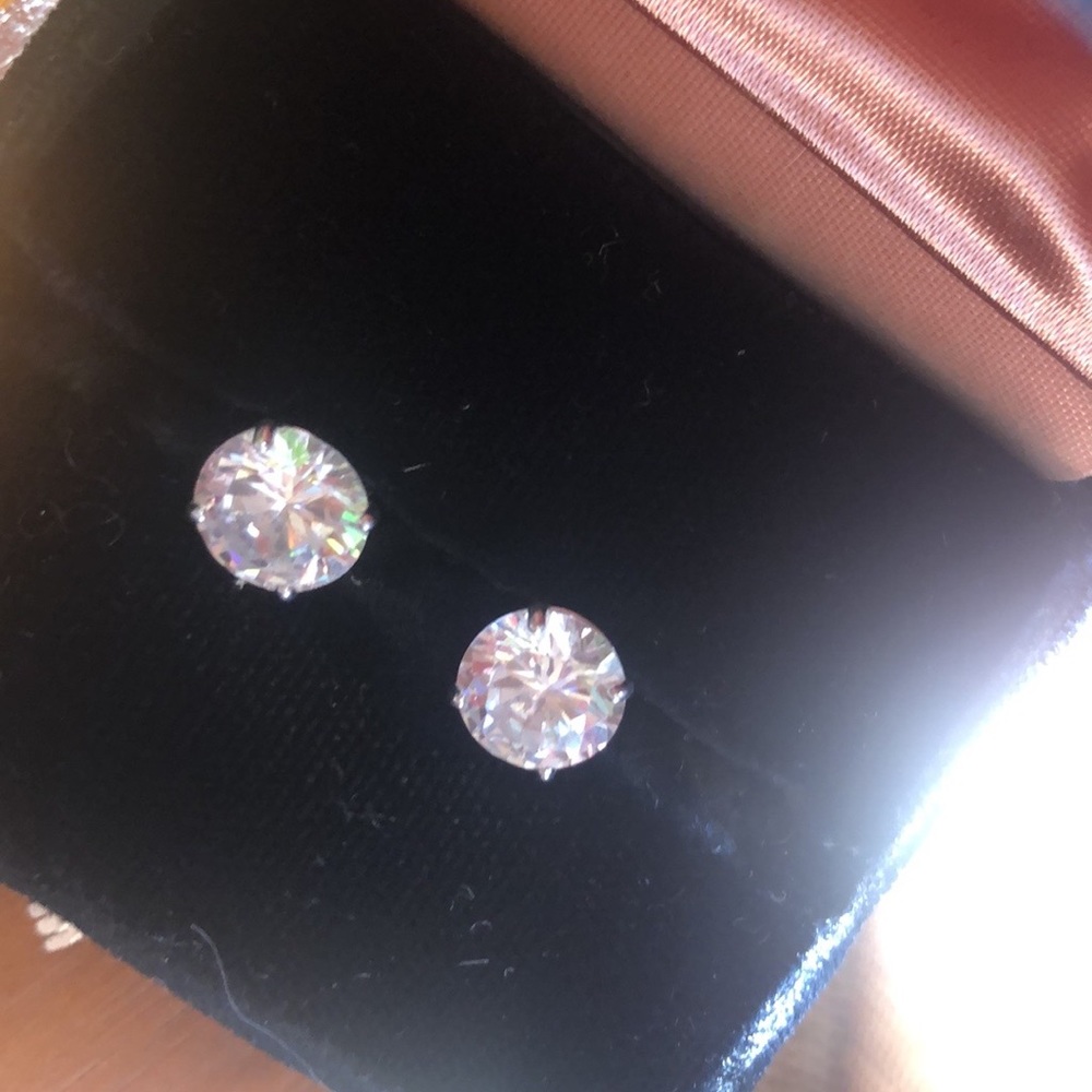 Genuine Diamond Earrings